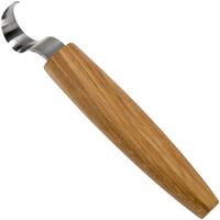 BeaverCraft Oak Spoon Carving Knife 25 mm SK1SOAK - Right-Handed Spoon Knife with Sheath