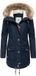 Ragwear Dames Winterjas Navy