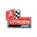 Citroen Sport 3D sticker vlag schaken, 50 x 66 mm