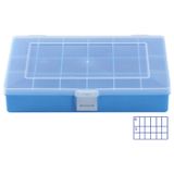 hünersdorff Assorteerdoos PP-Compact met 18 vakken, blauw