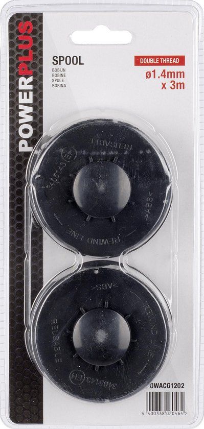 Powerplus POWACG1202 Draadspoel voor Grastrimmer - 4 meter draad - Geschikt voor POW6012