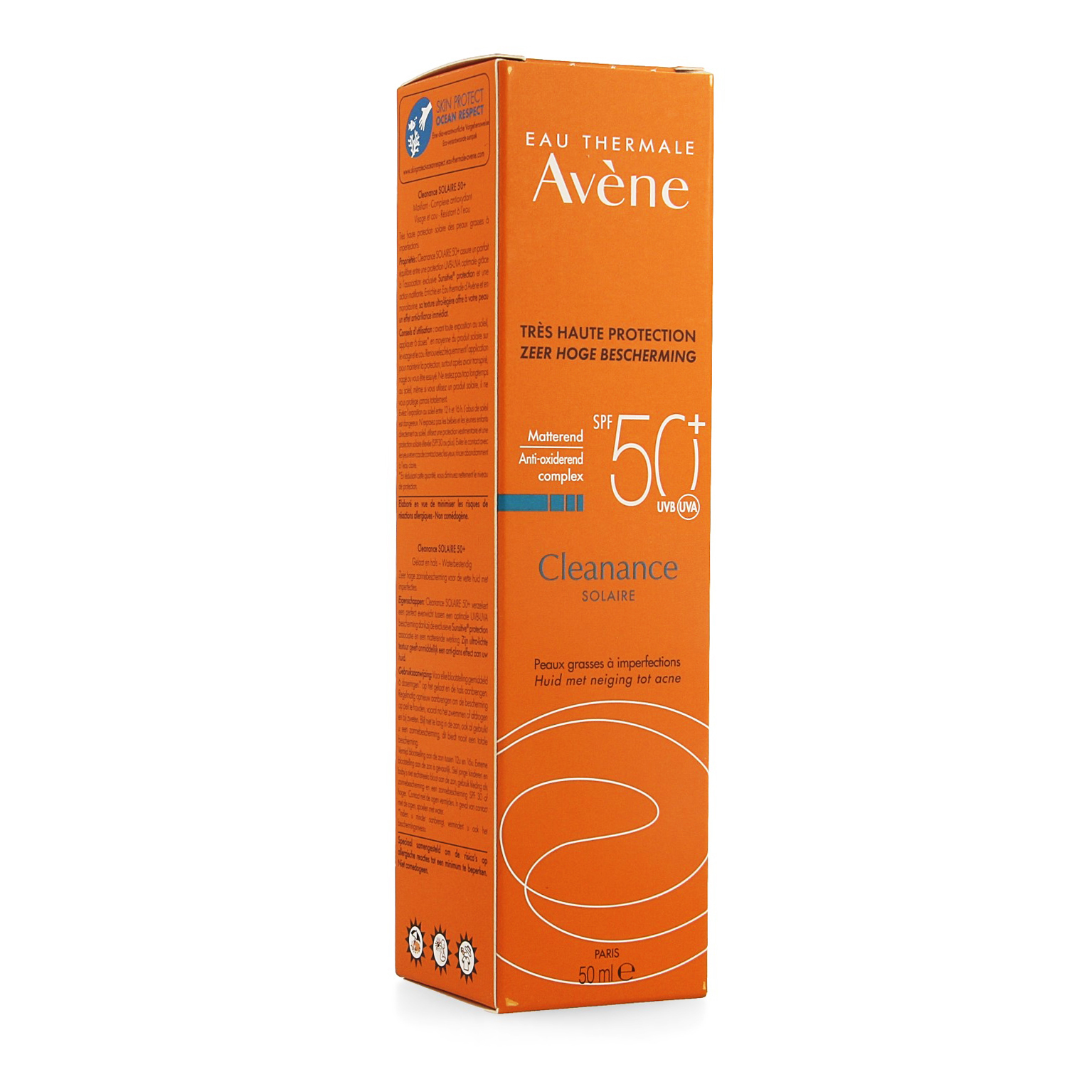 Avène Avene Solaires Cleanance TrÃ¨s Haute Protection SPF50