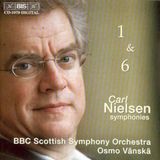 OUTHERE Nielsen: Symphonies nos 1 & 6 / Osmo V¿nsk¿, BBC Scottish SO