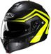 HJC C91N Nepos Zwart Geel Systeemhelm - Helm