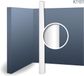 Orac Decor Zuilen Schacht Origineel K1101 LUXXUS Ongecanneleerde vlakke demi-charge schacht 2,02 m
