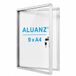 ALUANZ 9 x A4 Formaat Afsluitbaar Magnetisch Whiteboard / Vitrinekast
