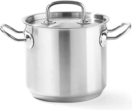 Hendi Kookpan hoog Kitchen Line - 2.8 liter - Grijs