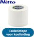 Nitto PVC Tape - Wit - Isolatietape voor koelleiding - 50mm (10 meter)