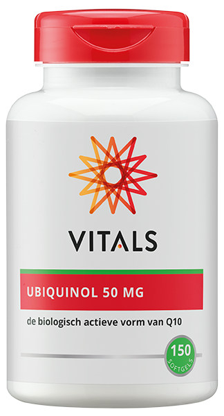 Vitals Ubiquinol 50mg Softgels - 8716717002795