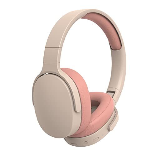 Yosemite Draadloze Bluetooth Headset, HiFi Over Ear Hoofdtelefoon - Roze