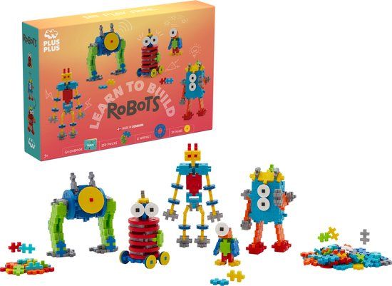 Plus-Plus Learn to Build Robot 275-delige Bouwset