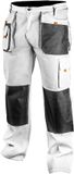 Neo Tools Schilders Werkbroek WIT L/52 Oxford Bescherming 35% Katoen-65% Polyester 267 Gr/m2 CE-EN340
