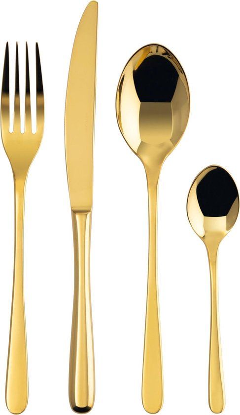 Sambonet Taste Bestekset - Goud - 24-delig (6 personen)