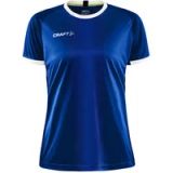 Craft Progress 2.0 Graphic Shirt Korte Mouw Dames - Royal / Wit | Maat: S