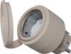 Shelly Wave Outdoor Plug S buitenstekker met energiemeting (QLPL-2A112EU) - wandcontactdoos