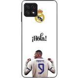 Maniacase Samsung Galaxy A22 5G Kylian Mbappe Real Madrid 9 Hola Hoesje