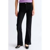 Wrangler flared jeans - zwart