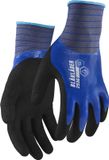 Blåkläder Blaklader 2936-1457 Werkhandschoen waterbestendig nitril-gecoat - Korenblauw - 10