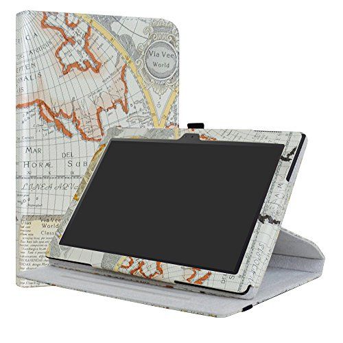 LiuShan Rotary Case voor Lenovo Tab 4 2017 / - / - / White