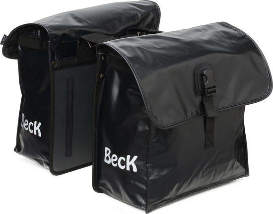 BECK Small - Dubbele fietstas - 35L - Zwart