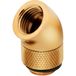 Corsair Fitting - 45° - 1/4" - Gold - Brass