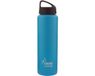 Laken Thermofles dubbelwandig RVS 1 liter - Cyaan