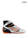 Alpinestars Chaussures Tech-1 KX V3 - FIA Noir Argent Orange Fluo, Taille: 10.5