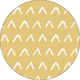 Bonateks Ronde digitaal bedrukte muismat, antislip onderkant, voor kantoor en thuis, diameter: 22 cm