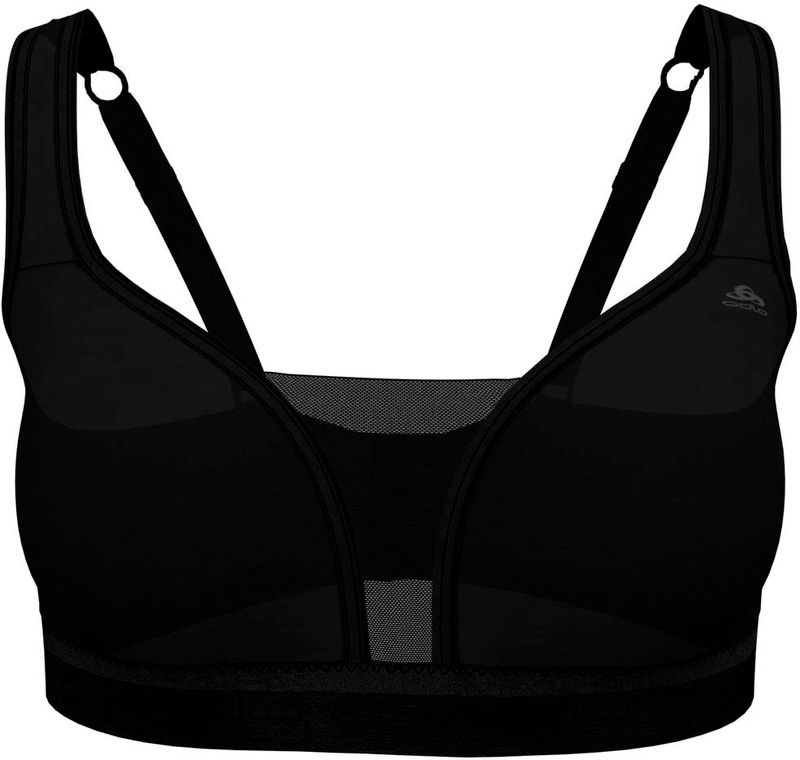 ODLO Sports Bra Padded High Sportbeha Dames - Black - 80