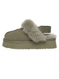 EVERAU Australia Dames Wagtail Pantoufles Avec Sangle Amovible Caribou Suède Taille 39