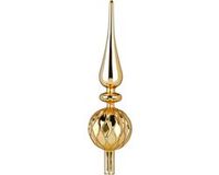 Inge-glas Inge Christmas piek - goud - glas - 31 cm