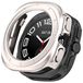 Wigento Samsung Galaxy Watch Ultra 47mm, plastic PC horlogekast/beschermhoes, beige