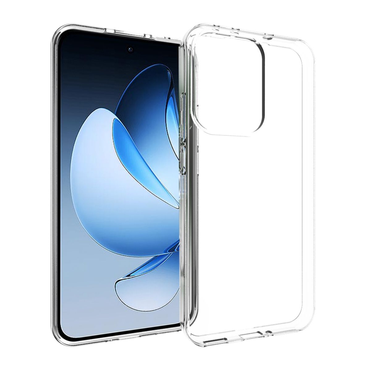 Accezz Hoesje - Geschikt voor Oppo Reno 13 - Clear Backcover - Transparant