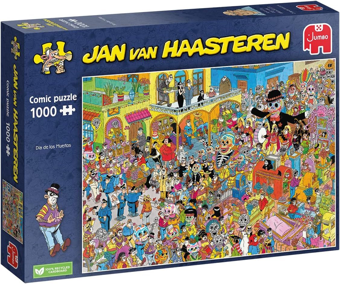 Jumbo Jan van Haasteren Dia de los Muertos 1000 Piece Jigsaw Puzzle