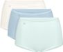 sloggi Maxislip Originals Basic Vrouwen MEDIUM GREY MELANGE Effen Katoen/Elastaan