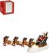 Luville Santa sleigh b/o l34xb7xh15 cm