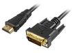 Sharkoon HDMI naar DVI-D kabel 5m Zwart