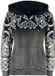 Black Premium by EMP Grijs jack met capuchon en keltische ornamenten - Dames - S
