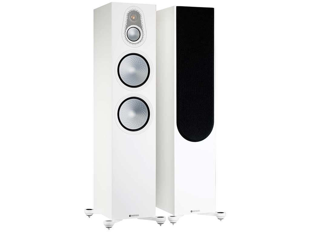 Monitor Audio Silver 500 7G - Vloerstaande speaker - Wit zijdeglans