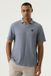 Garcia Heren Effen Polo Blauw Korte mouw XXL
