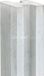 Berton© Beton Schutting Sleufpaal - Wit/grijs - 10 x 10 cm - Tussenpaal, 270 cm