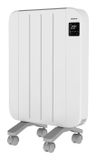 Taurus Nepal 1000 Elektrische radiator | 4 elementen | 1000 W | Wit | Wand- of staande installatie | Instelbare thermostaat | Timer | IP24
