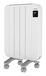 Taurus Nepal 1000 Elektrische radiator | 4 elementen | 1000 W | Wit | Wand- of staande installatie | Instelbare thermostaat | Timer | IP24
