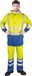 Reis Kplpufluo_Yn3Xl beschermende regenset, geelblauw, 3XL maat