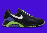 Nike Nike Air 180 QS "Joker" - Zwart/groen/paars - Heren sneaker