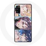 Maniacase Samsung Galaxy S20 Plus Hoesje Tanjiro Inosuke en Zenitsu Demon Slayer Kimetsu no Yaiba Manga