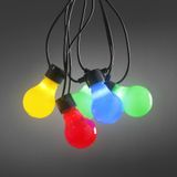 Konstsmide 2388-520CH Lichtdecoratie ketting 10x LED E27 6W Multi 24V IP20