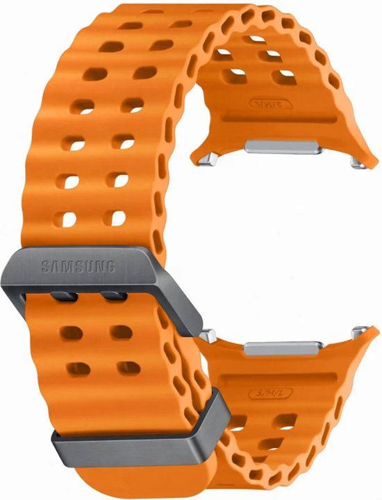 Samsung Galaxy Watch Ultra Smartwatch Band - Orange - Silicone - M/L - ET-SNL70MOEGEU