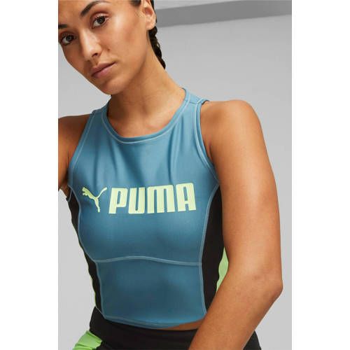 Puma Sporttop - Blauw/Groen