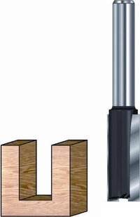 ENT 10996 Groeffrees HM 18x30x70mm - Hout - 8mm Schacht - Profielfrees